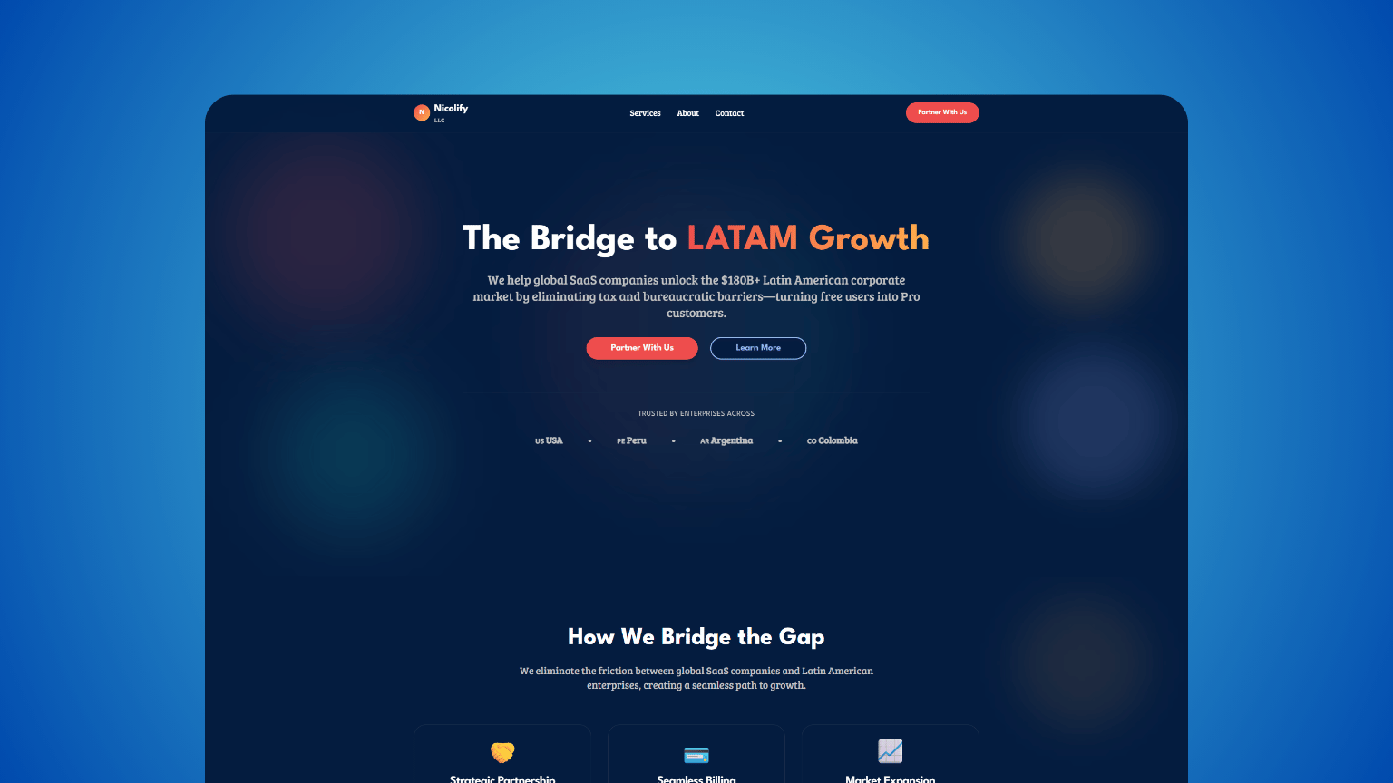 Nicolify LLC - Sitio Web