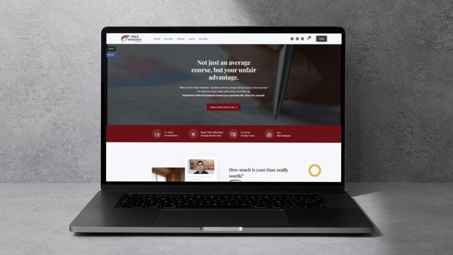 Pole Position Mba Prep - Sitio Web